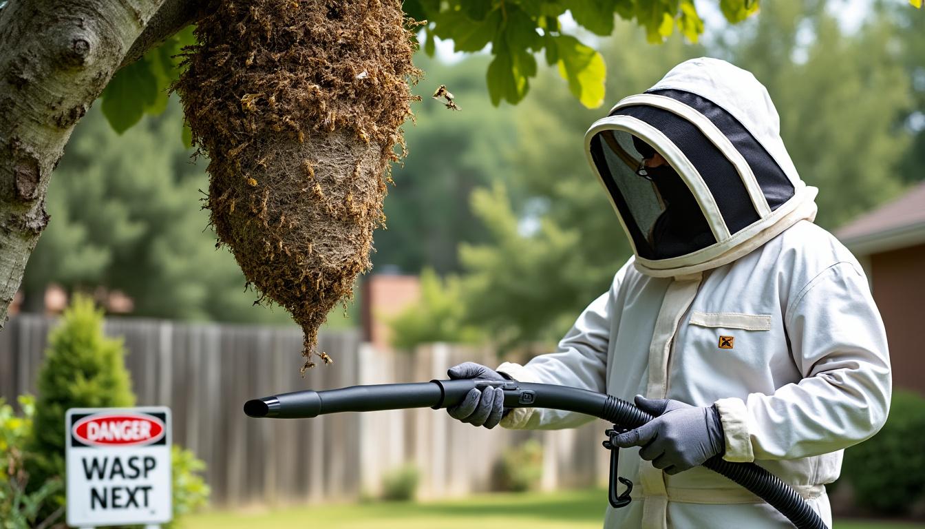 découvrez des méthodes efficaces et sécurisées pour éliminer un nid de guêpes sans risque pour vous et votre entourage.