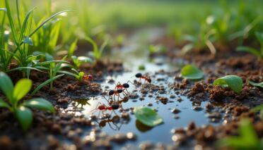 Pourquoi les fourmis apparaissent-elles après la pluie ? 11 découvrez pourquoi les fourmis sortent souvent de leur nid après la pluie et comment leur comportement est influencé par les conditions météorologiques.