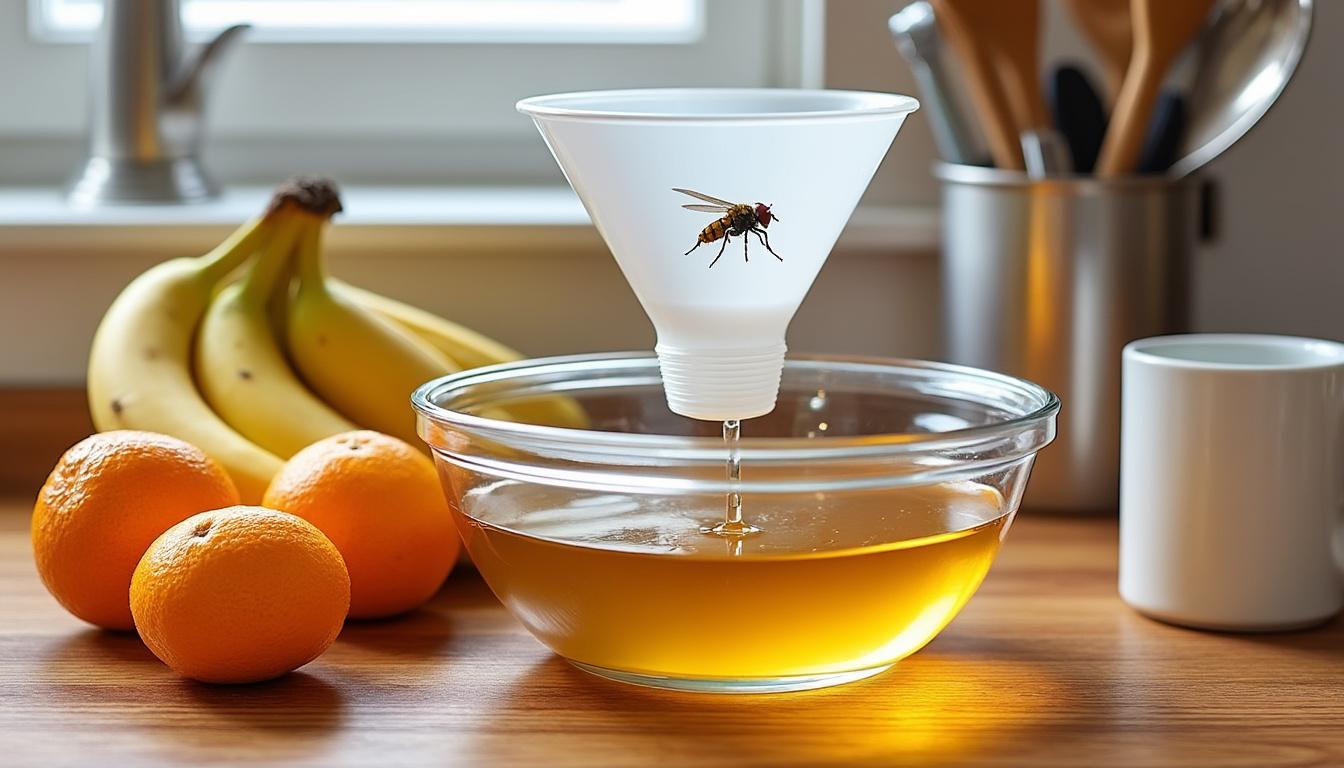 Comment piéger les moucherons dans la cuisine ? 3 découvrez des méthodes simples et efficaces pour piéger les moucherons dans votre cuisine et garder un espace propre et sans nuisibles.