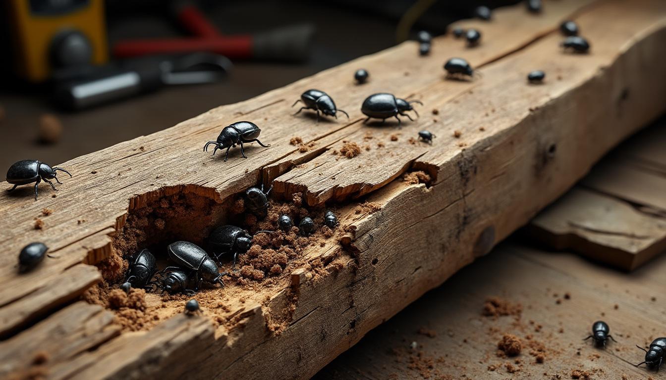 Comment traiter le bois contre les insectes xylophages ? 3 découvrez les méthodes efficaces pour protéger et traiter le bois contre les insectes xylophages afin de préserver sa durabilité et sa qualité.